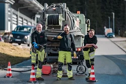 TV Kanaluntersuchung mit Kamera